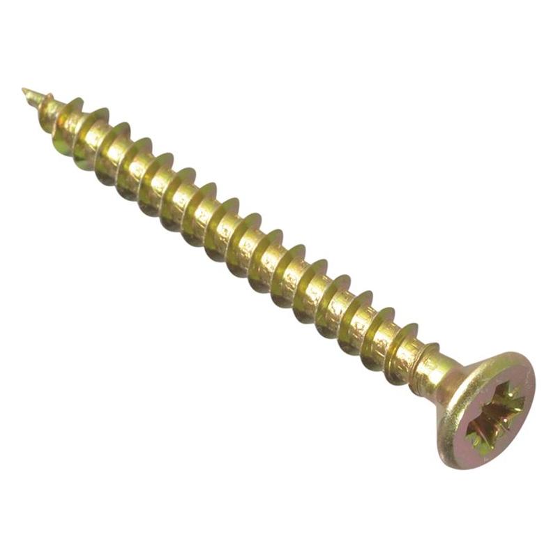 Forgefix Multi-Purpose Pozi Compatible Screw CSK ST ZYP 4.5 x 40mm Box 200 ForgeFix - NN4 Online