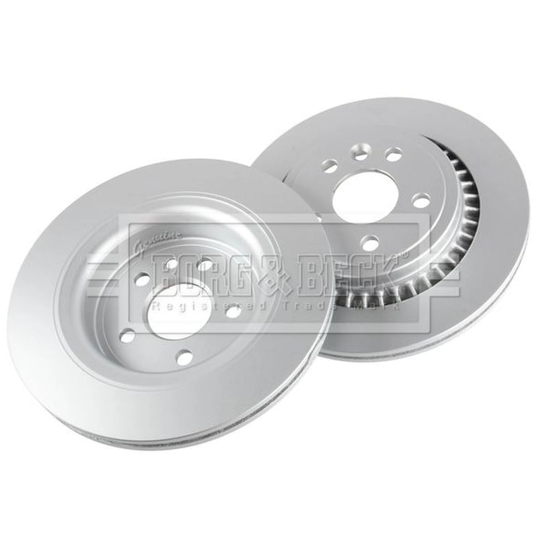 Borg & Beck Front & Rear Brake Discs & Pads fits Volvo XC60 I SUV 2015-2017