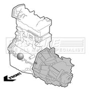 First Line Engine Mount Mounting fits Opel Astra H 2004-2012 1.4 1.6 1.8