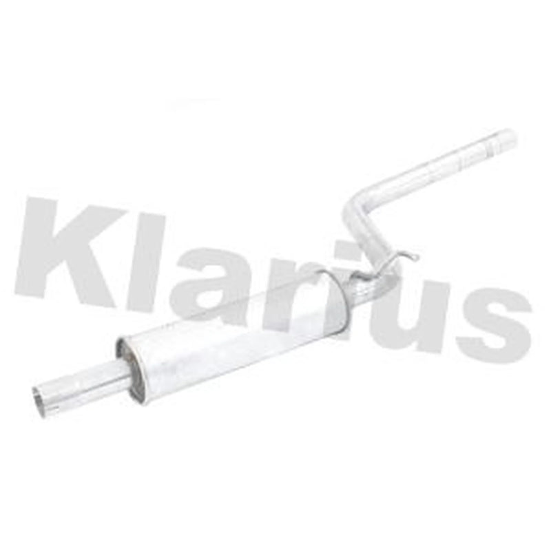 Klarius Box With Centre Pipe Centre fits VW Caddy III 2004-2010 1.9