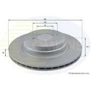 Comline Front & Rear Brake Discs & Pads fits BMW 3 2004-2013