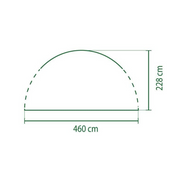 Coleman Sunwall Panel w/ Door for Event Shelter Pro XL Shade Privacy Side Wall Coleman  - Dynamic Drive