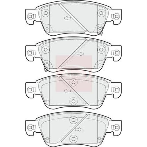 Apec Front Brake Vented Discs & Pads fits Infiniti G 2007-2013