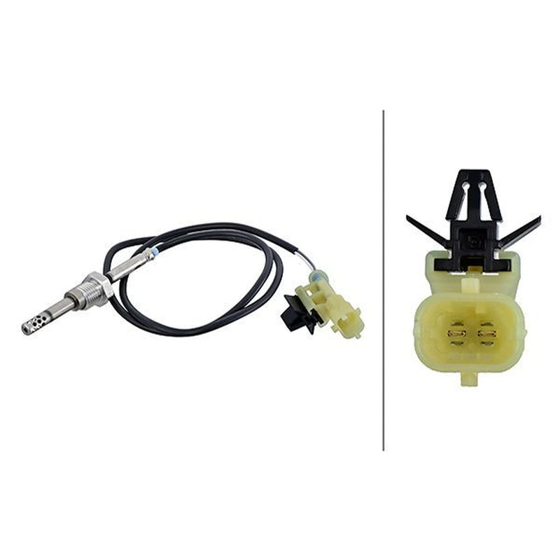 Hella Exhaust Gas Temperature Sensor before soot particulate fi fits Opel Signum