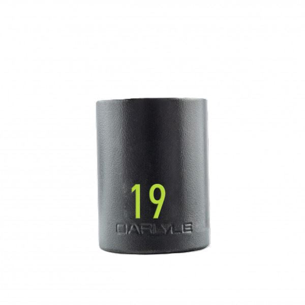 Carlyle Tools 1/2Dr 19mm 6Pt Standard Imp Socket - image 1