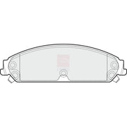 Apec Front Brake Pad Set PD3617
