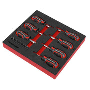 Sealey Premier Premier GripMAX Stubby Screwdriver Set 17pc AK4371 Sealey Premier - Dynamic Drive