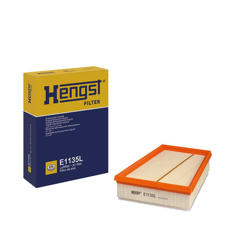 Hengst Engine Air Filter fits Mercedes-Benz Citan Dualiner 2012-2021