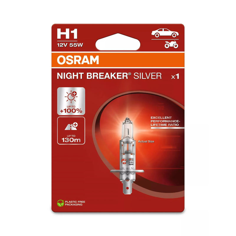 Osram Halogen Bulb 64150NBS-1BL 55W Performance