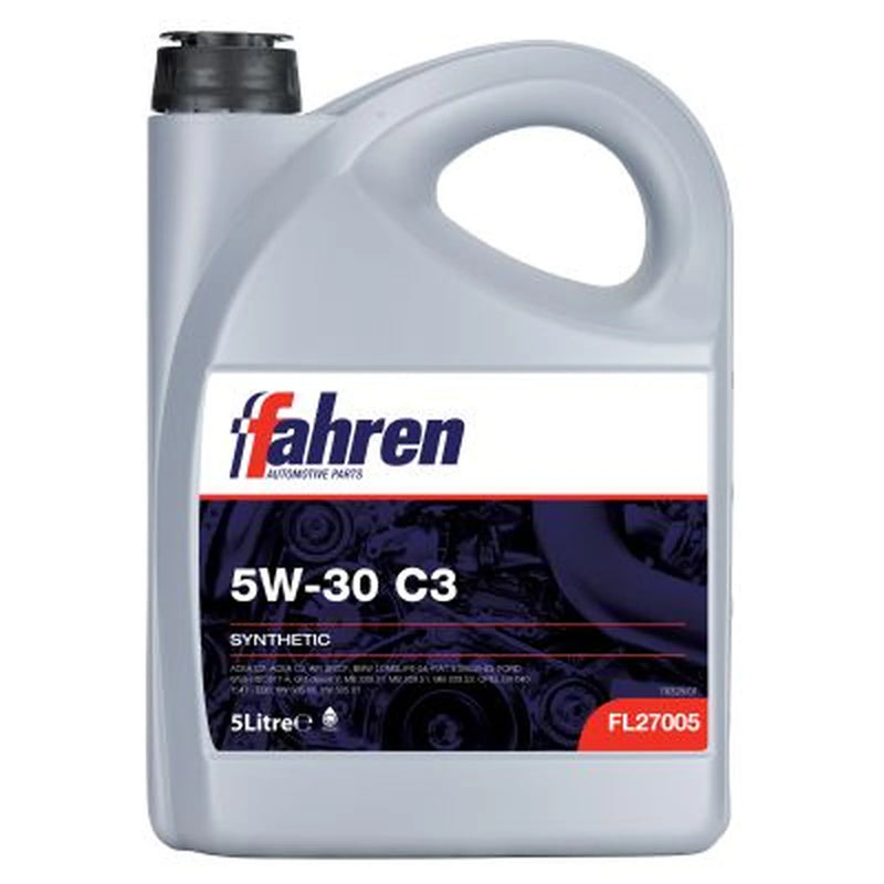 Fahren Engine Full Synthetic Oil 5L C3 SN/CF 5W-30 fits Seat Alhambra 2000-2010