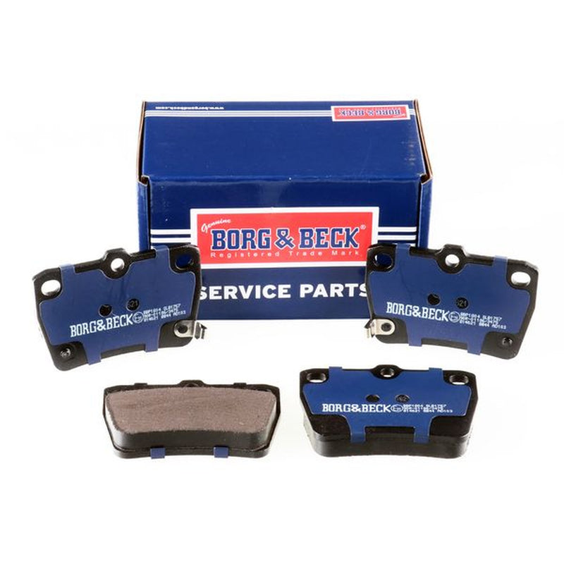Borg & Beck Front & Rear Brake Discs & Pads fits Toyota Rav 4 2000-2005 1.8 2.0