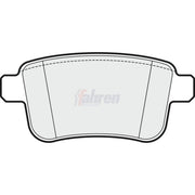 Fahren Rear Brake Pad Set FBP3246