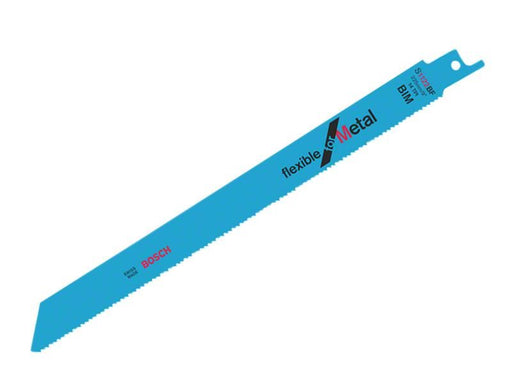 Bosch Powertool Accessories S 1122 BF Flexible for Metal Reciprocating Saw Blade 225mm 14 TPI Pack of 5 Bosch Powertool Accessories - Town Tools