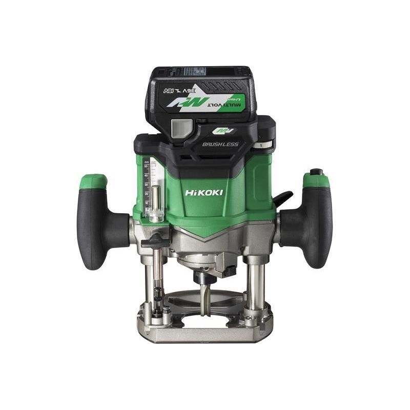Hikoki M3612DA/JPZ 1/4 & 1/2in Multi-Volt Router 36V 1 x 2.5Ah Li-ion HiKOKI - Dynamic Drive