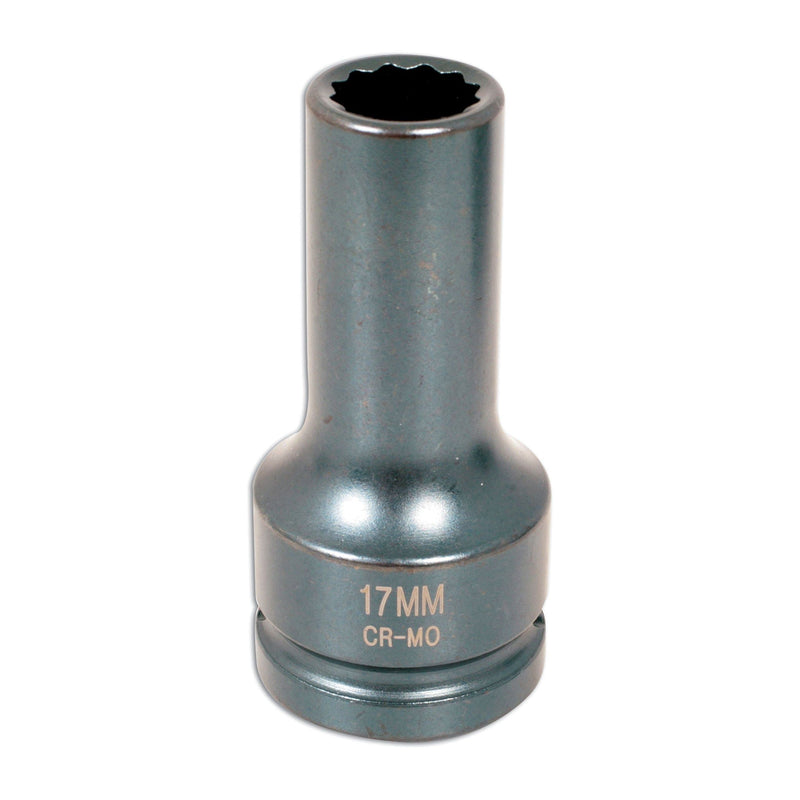 Laser Cylinder Head Impact Socket 3/4" D 17mm 4558 Laser - Dynamic Drive
