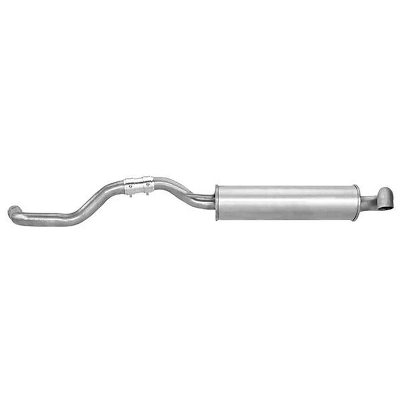 Hella End Silencer Rear fits Seat Ibiza 1993-2002 1.0 1.4 1.9