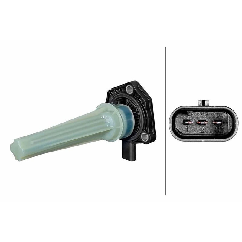 Hella Oil Level Sensor fits Mercedes-Benz C-Class 2021-2022