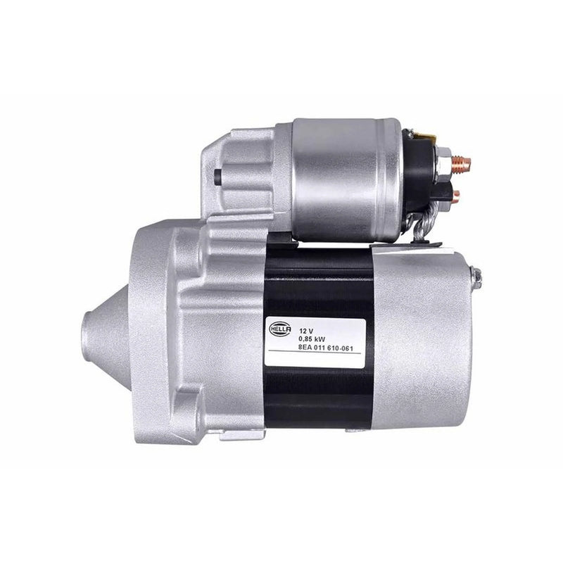 Hella Starter Motor 12V 0.85kW 8 Teeth fits Dacia Duster 2010-2018 1.6