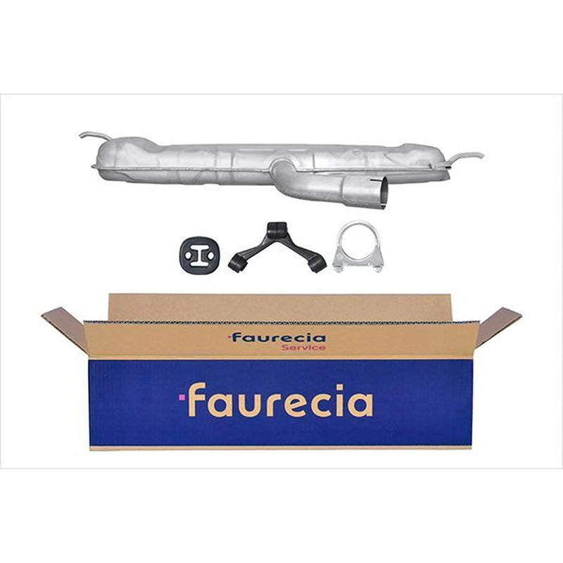 Hella End Silencer Rear fits VW Golf Plus V 2005-2013 2.0