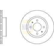 NAPA 2 x Vented Front Brake Discs NBD5253-x2