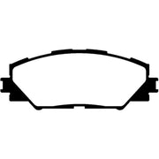 Abtex Front & Rear Pads fits Toyota Prius Plus 2011 on 1.8