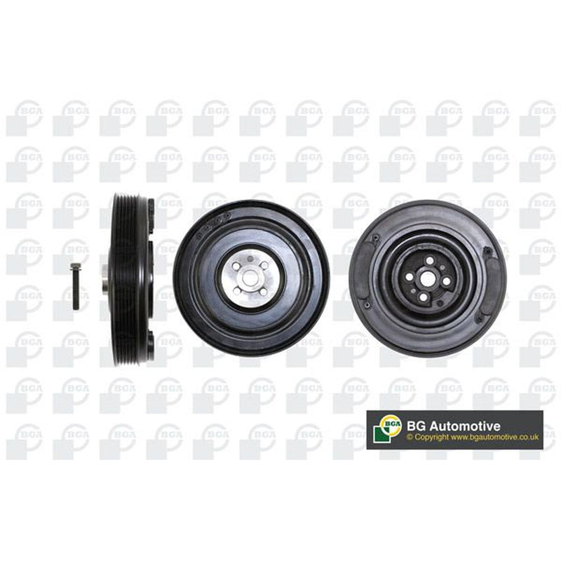 BGA Belt Pulley Set, Crankshaft fits Audi A6 C4 1994-1997 2.5