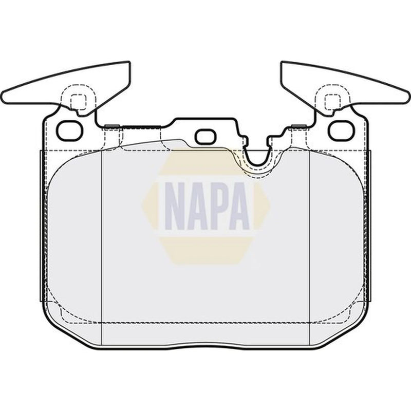 NAPA Front Brake Pad Set fits BMW 1 Sports Hatch 2011-2019