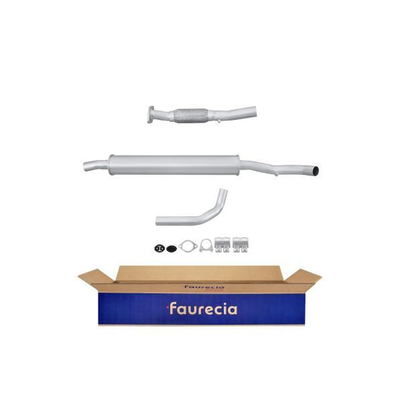 Hella Middle Silencer fits Fiat 500 2007-2008 1.4