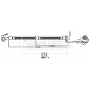 Borg & Beck Brake Hydraulic Hose Line Front Right BBH8407