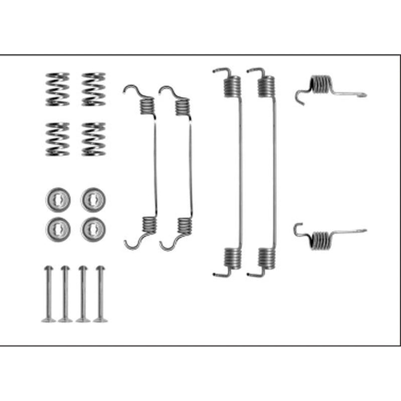 Mintex Brake Shoe Accessory Kit Rear fits Mitsubishi Carisma 1995-2006