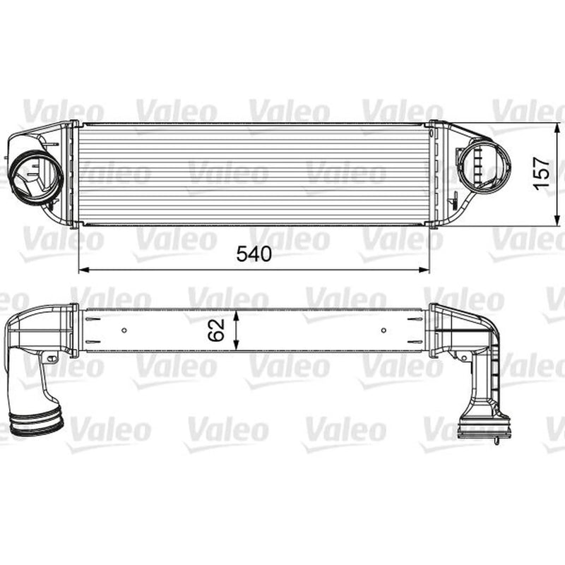 Valeo Intercooler (Charge Air Cooler) 818642