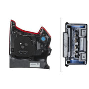 Hella Tail Light / Lamp LED Right fits Peugeot 2008 I 2013-2019 1.2 1.4 1.5 1.6