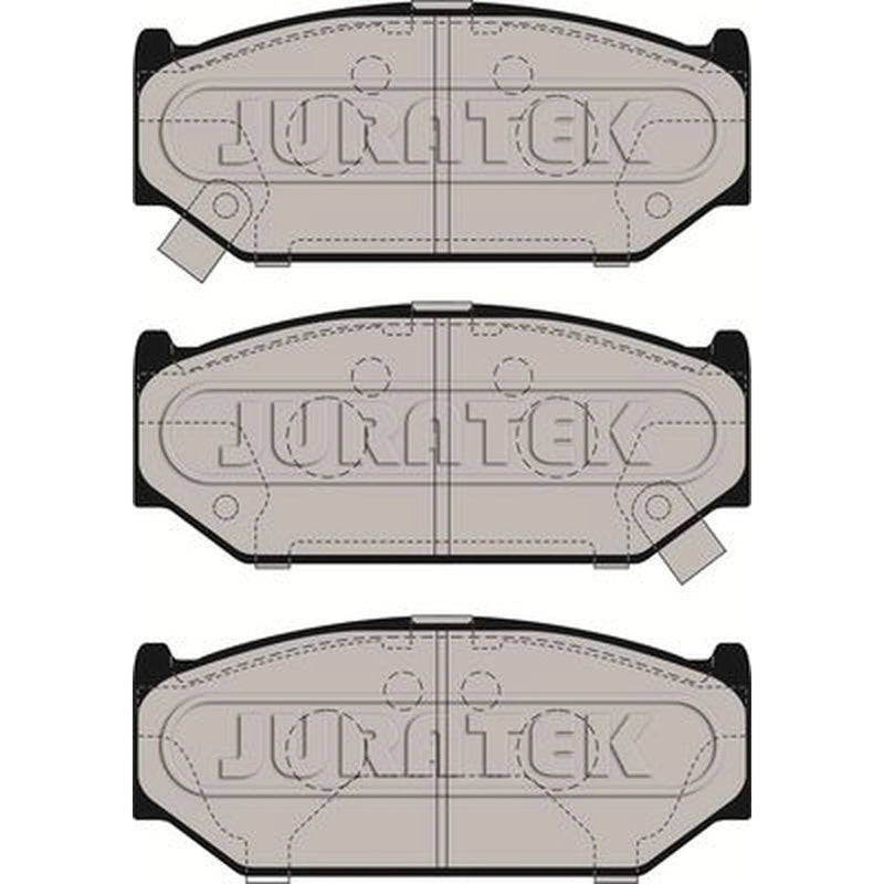 Juratek Front & Rear Pads fits Suzuki Swift III 2010-2017 1.2 1.6