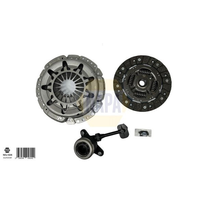 NAPA Clutch Kit Set 3pc fits Renault Twingo III 2014-2019 1.0