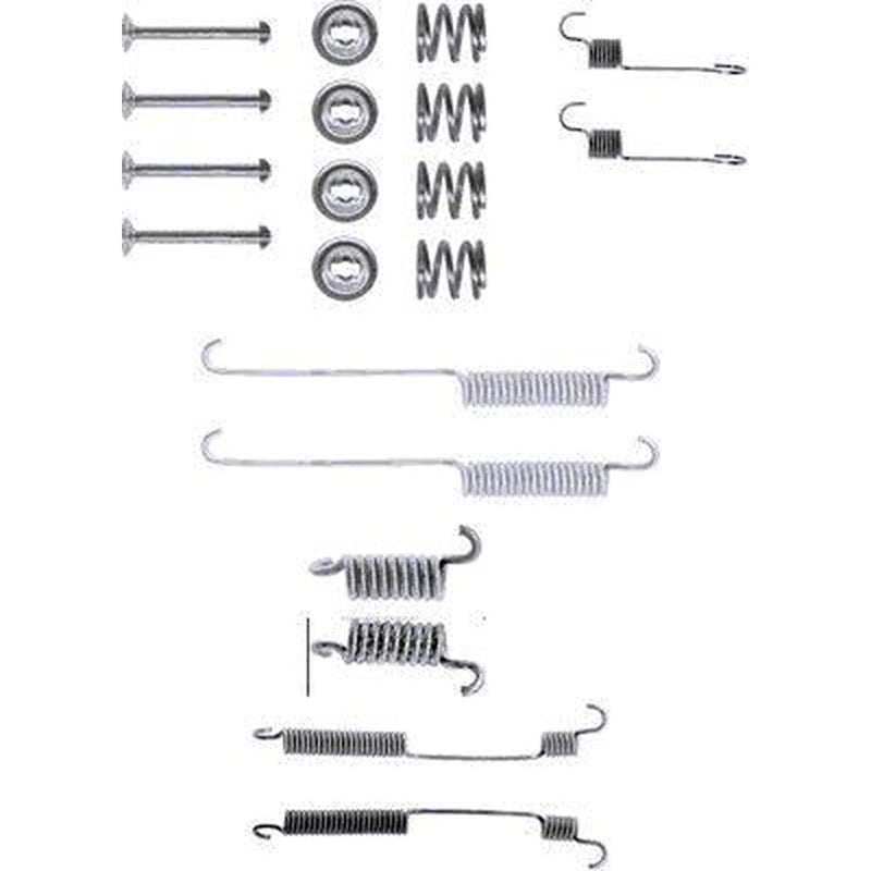 Mintex Brake Shoe Accessory Kit Rear fits Ford Escort 1985-1990