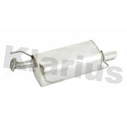 Klarius Box With Tail Pipe Rear fits Nissan Juke 2010-2019 1.5 1.6