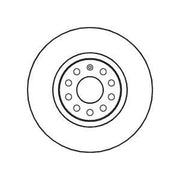 Abtex Front & Rear Brake Discs & Pads fits VW Golf V 2005-2008 1.4 2.0