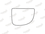 Summit Stick-On Commercial Lower Blind-Spot Mirror Glass fits Iveco Daily 14 on RHS Summit - Bars 4 Cars