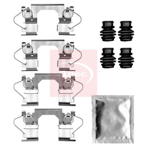 Apec Brake Pad Accessory Fitting Kit Front fits Nissan Qashqai II 2013-2015