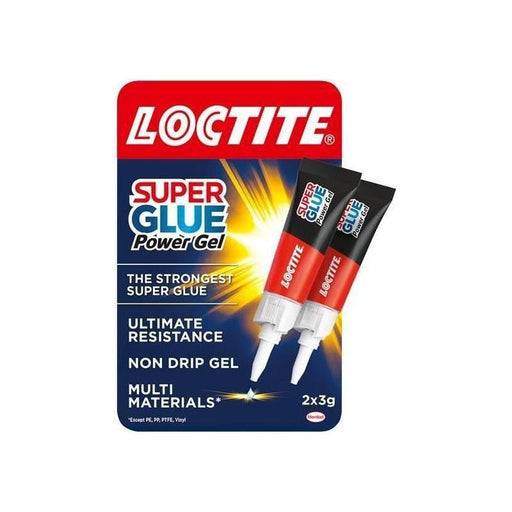 Loctite Super Glue Power Gel Tube 2 x 3g Loctite - NN4 Online