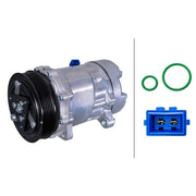 Hella Air Conditioning Compressor fits VW Lt 1996-2006 2.5 2.8