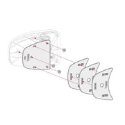 Fiamma Kit Spacer Safe Door Grey >2017 for Caravans and Motorhomes Fiamma - Dynamic Drive