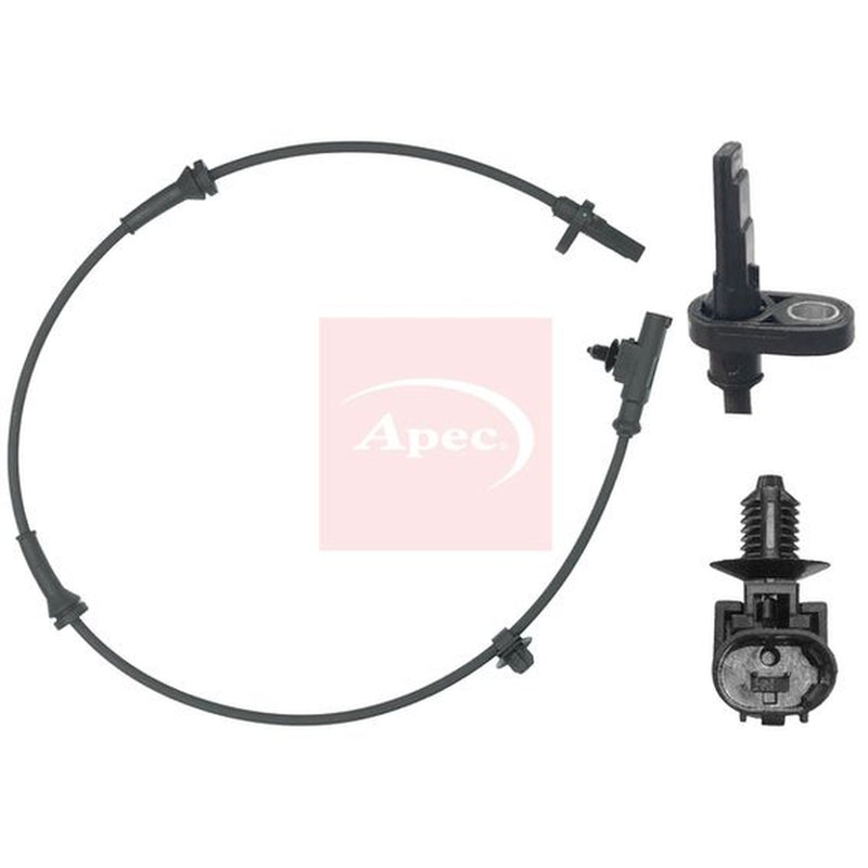 Apec ABS Wheel Speed Sensor Front Left fits Citroën C1 2005-2014 1.0