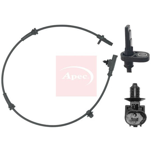 Apec ABS Wheel Speed Sensor Front Left fits Citroën C1 2005-2014 1.0