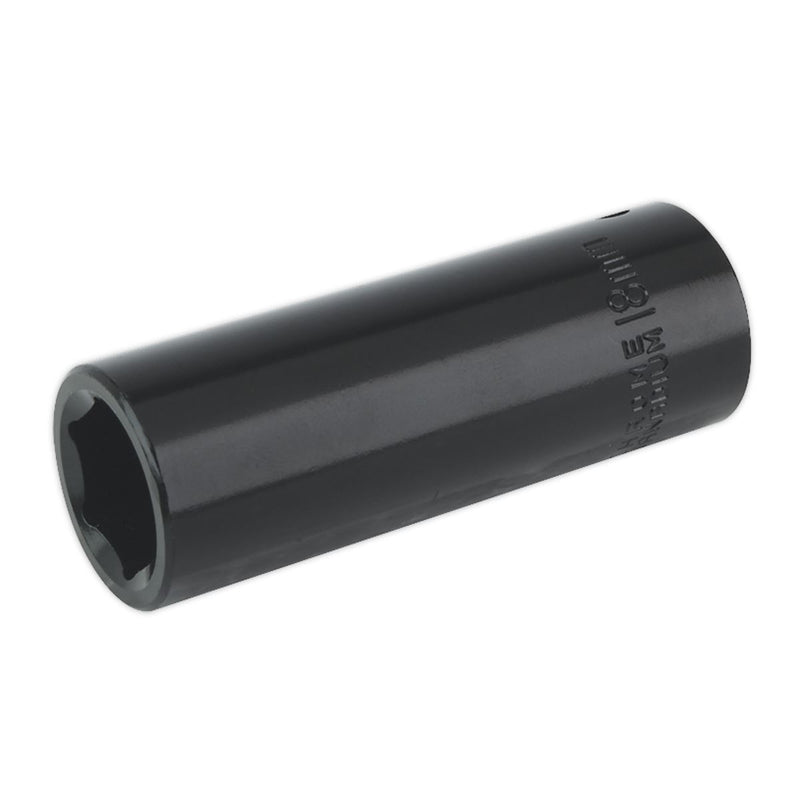 Sealey Impact Socket 18mm Deep 1/2"Sq Drive IS1218D Sealey - Dynamic Drive