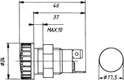 Hella 2AA 008 594-031 Control Lamp