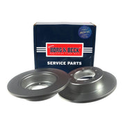 Borg & Beck Front & Rear Brake Discs & Pads fits Land Rover Range Rover