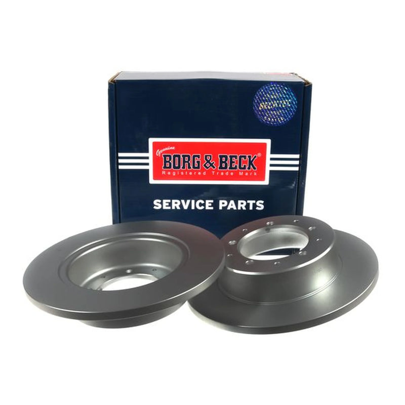 Borg & Beck Front & Rear Brake Discs & Pads fits Land Rover Range Rover