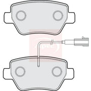 Apec Rear Brake Pad Set PAD2287