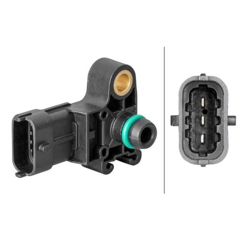 Hella Turbo Boost Pressure Sensor fits Opel Astra J 2009-2015 1.6
